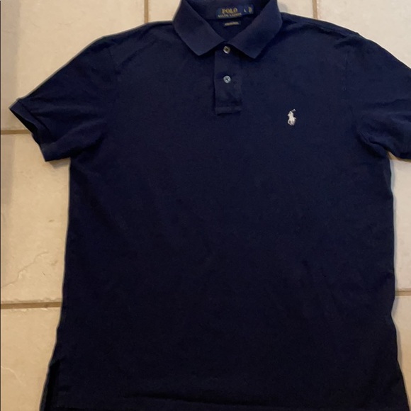Polo Ralph Lauren Navy Polo - Picture 5 of 5